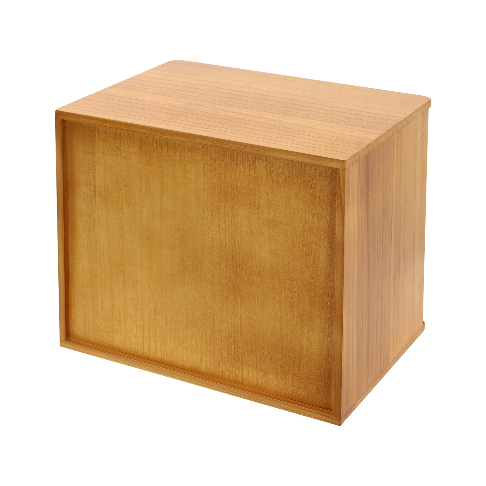 Wooden Desktop Storage Cabinet Desktop Storage Box with Lockable Drawers