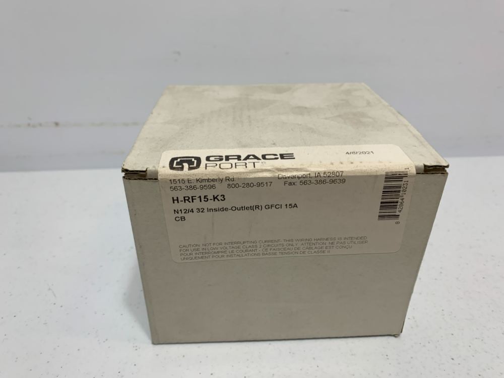 Grace Port H-RF15-K3 Panel Interface Connector 15A GFCI