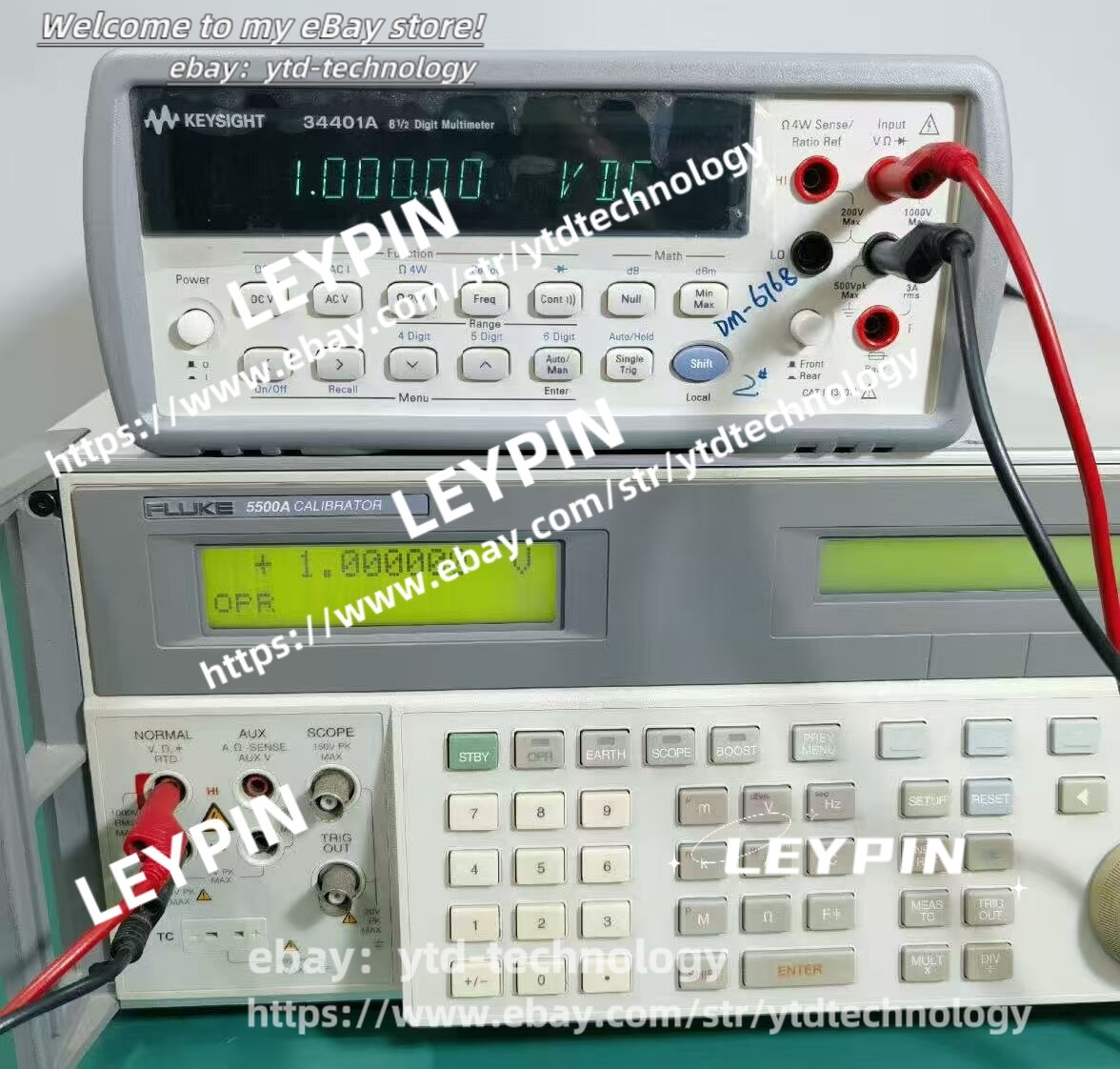 Fluke 5500A Multi-Function Calibrator/-good test /ytd
