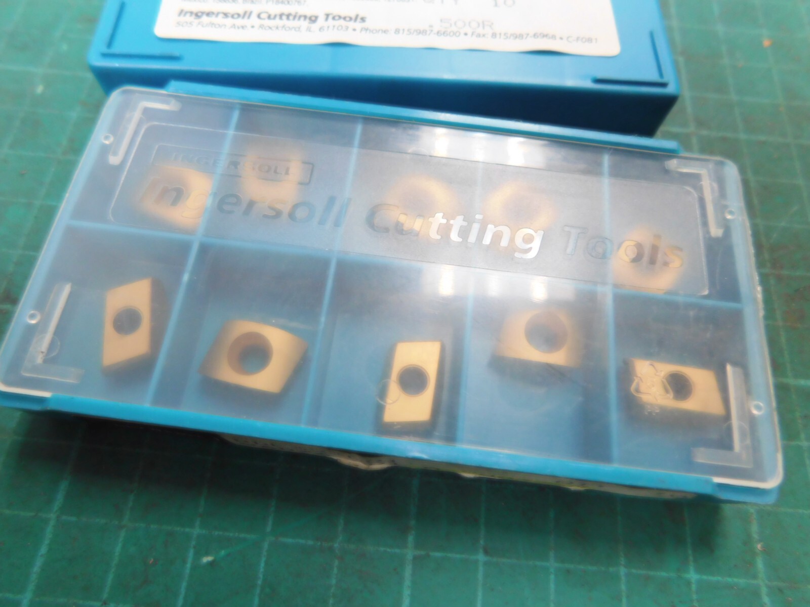 10 Ingersoll BDE 323 L01 Grade 301 Carbide Inserts