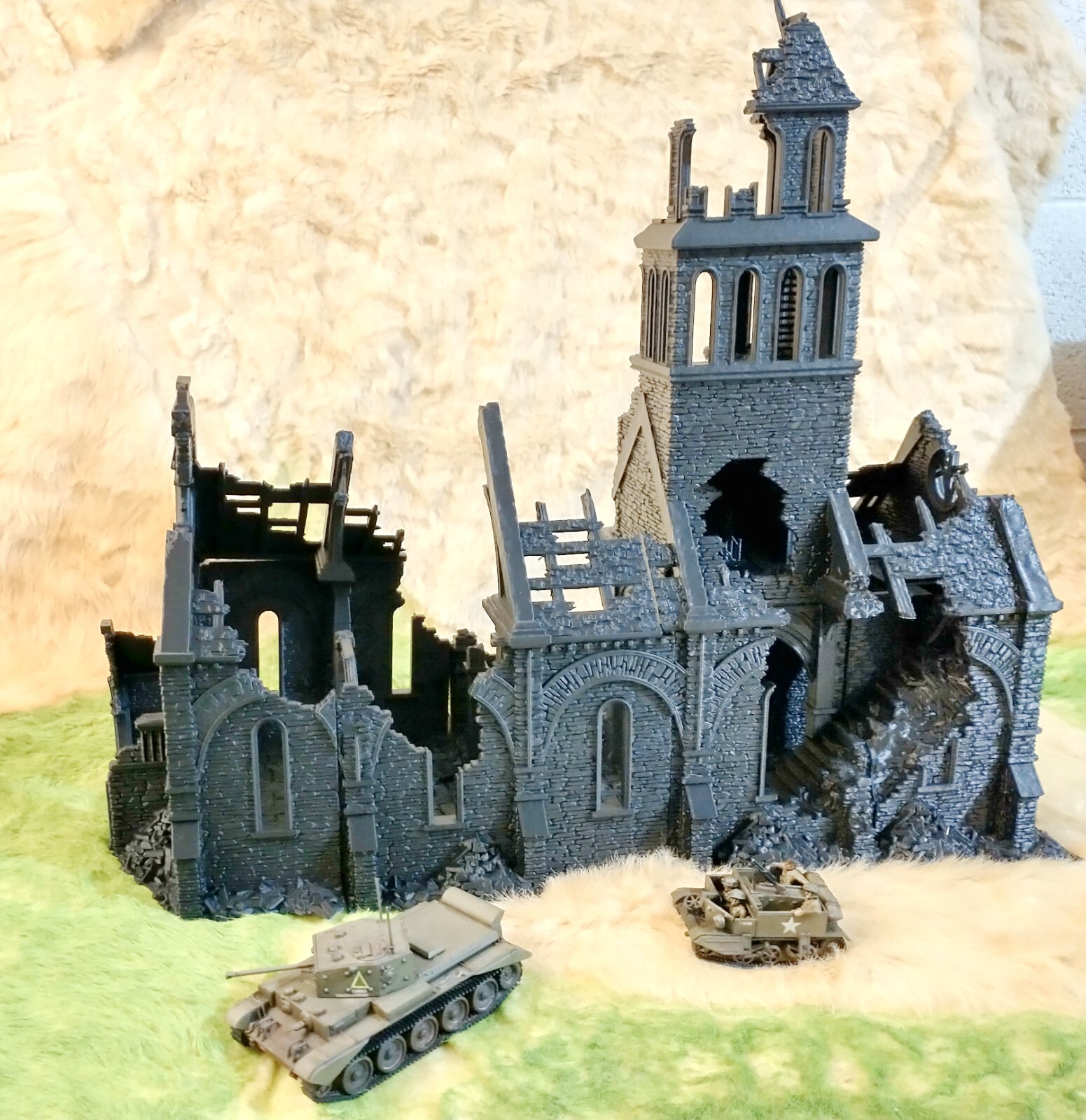 Grimdale Church of the Dale 28mm Ruined Village Terrain D&D Warhammer Mordheim