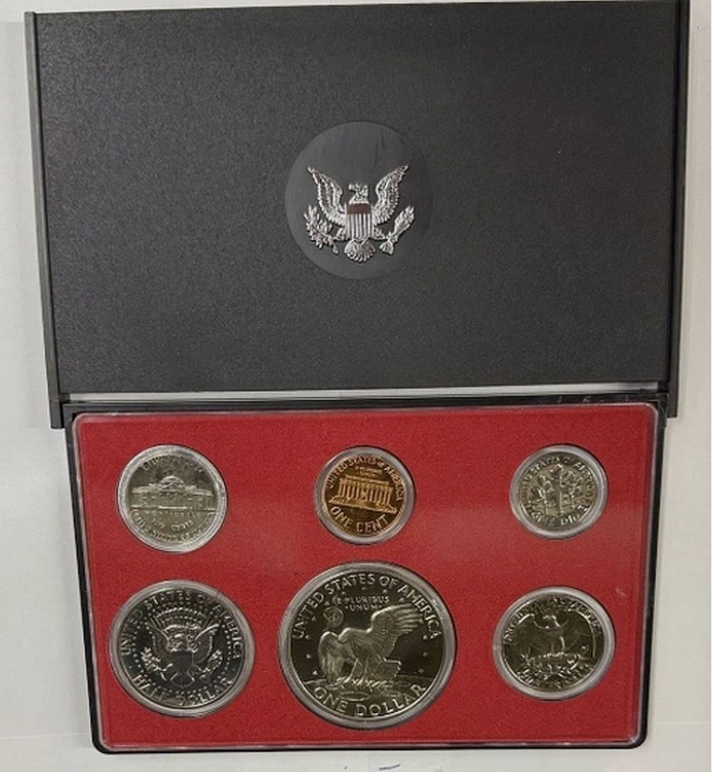 1973 S Proof Set U.S. Mint display case Free Shipping #1719