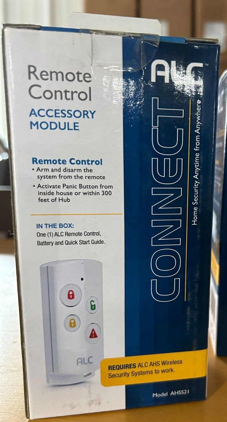 New ALC Connect AHSS21 Remote Control White Home Security Surveillance System