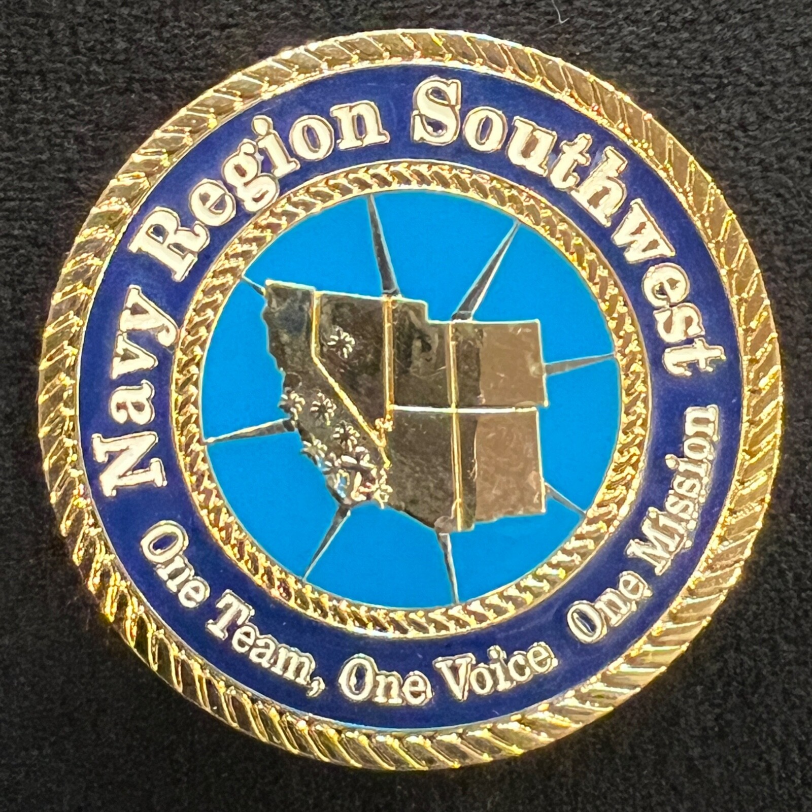 Navy Region Southwest Challenge Coin