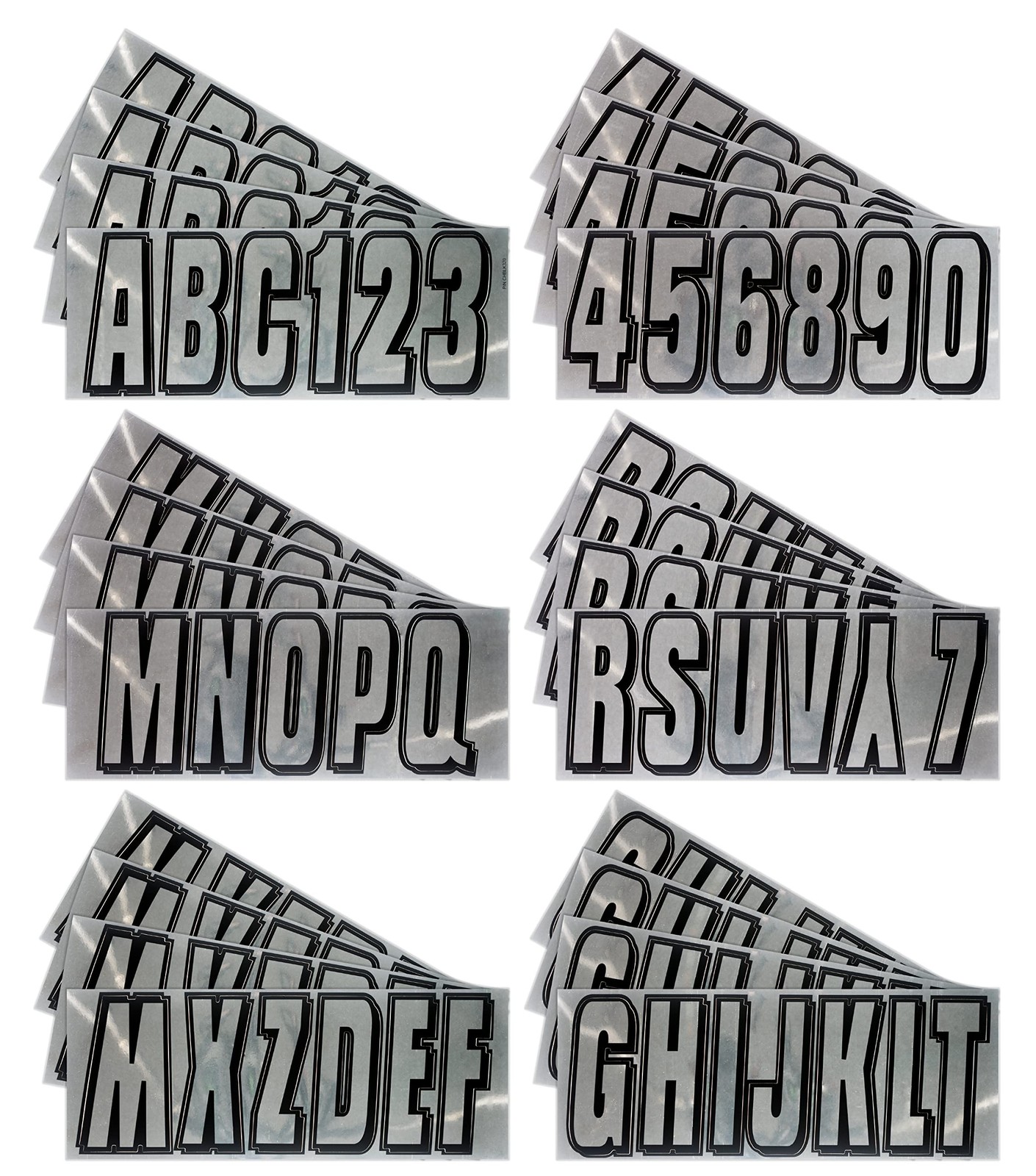 Hardline Products Series 320 Factory Matched 3-Inch Boat & PWC Registration N...