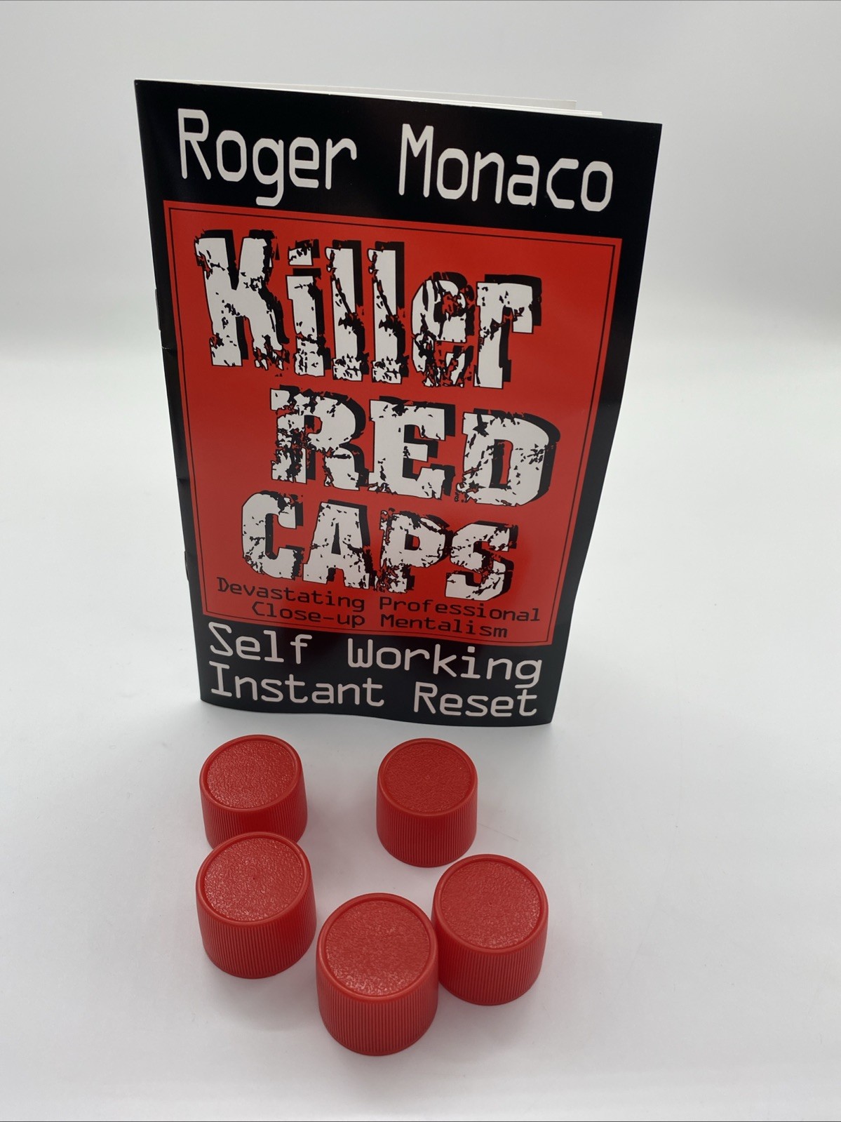 Killer Red Caps by Roger Monaco Magic And Mentalist