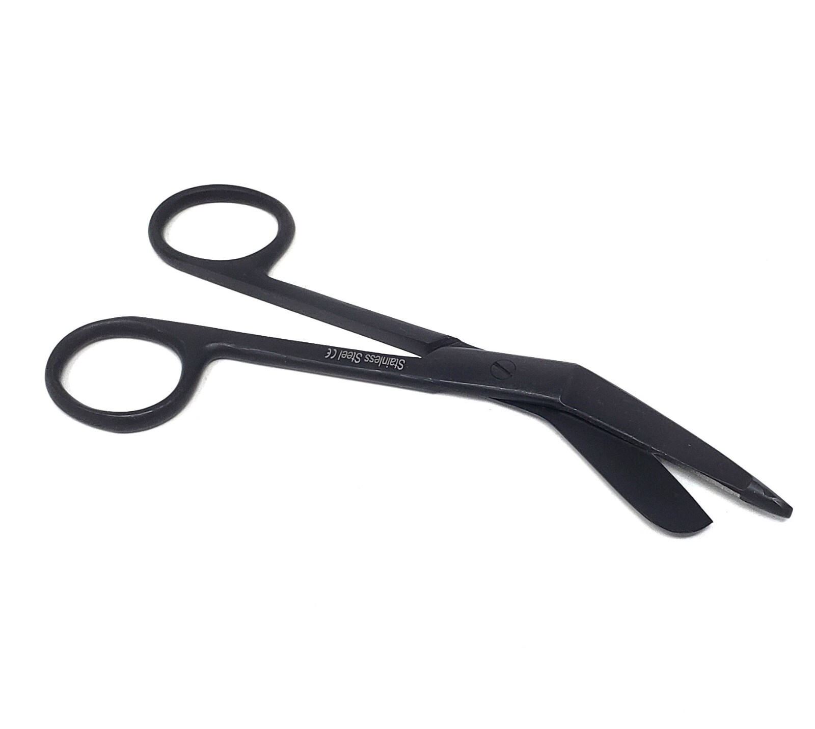 1x Lister Bandage Scissors 5.5" STAINLESS STEEL CE Surgical Medical EMT BLACK