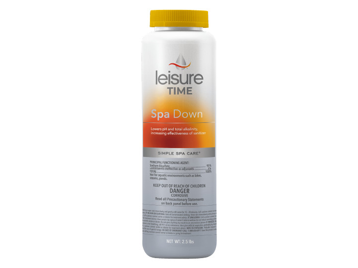 Leisure Time Spa Down 2.5 lbs