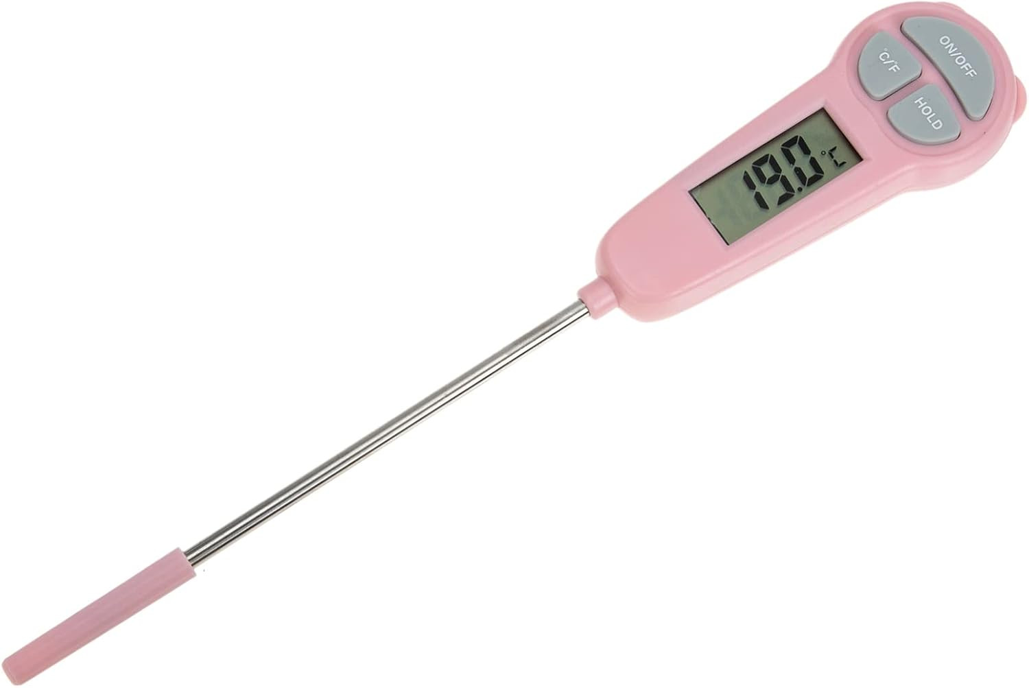 Digital Food Meat Candy: Instant Read Probe Backlit Temperature Alarm for Cookin