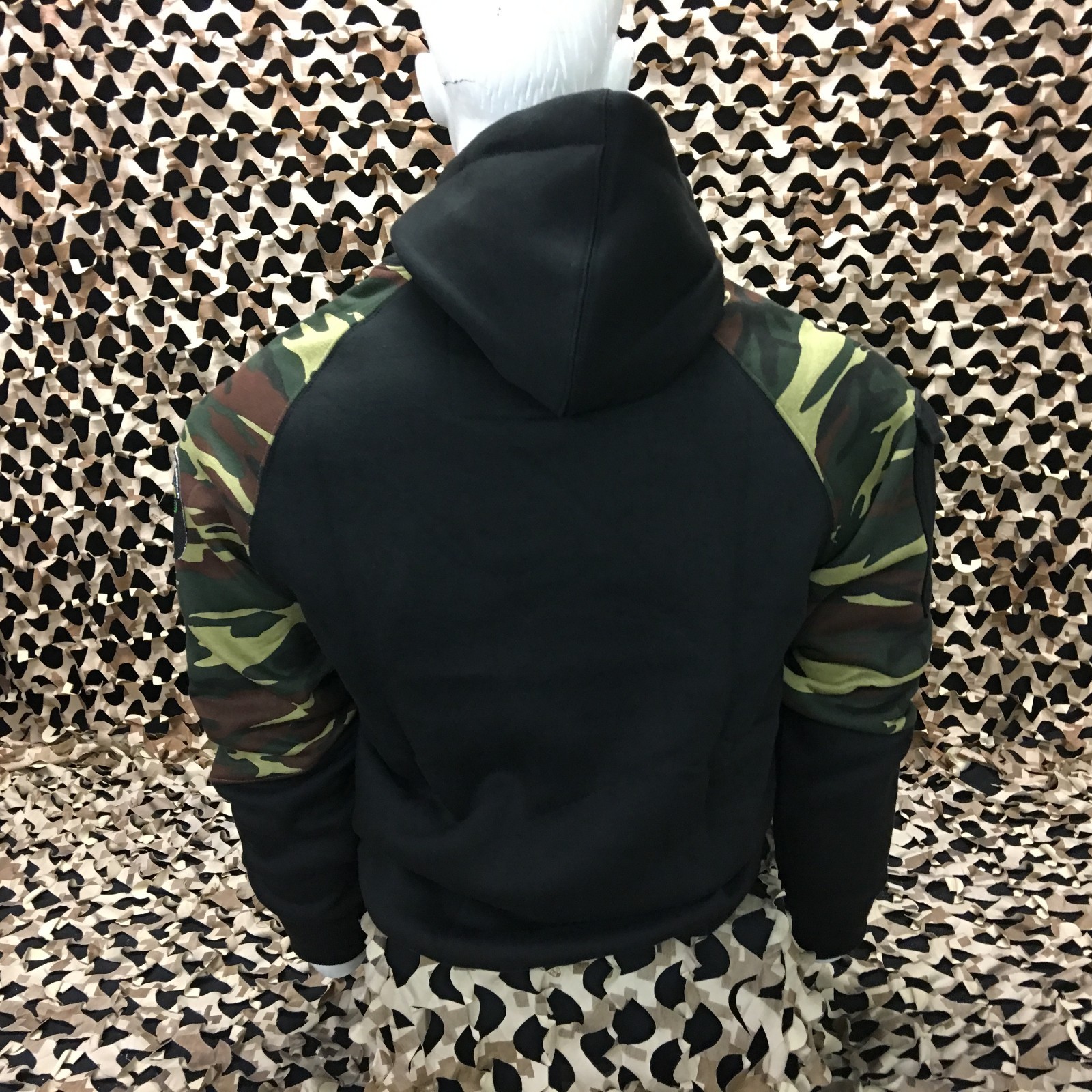 NEW Enola Gaye Tequila Pull Over Hooded Sweatshirt - Black - Medium