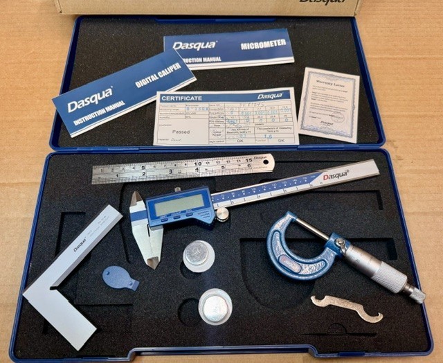 Dasqua Engineer Precision Measuring Set 4 Piece 2210-8204