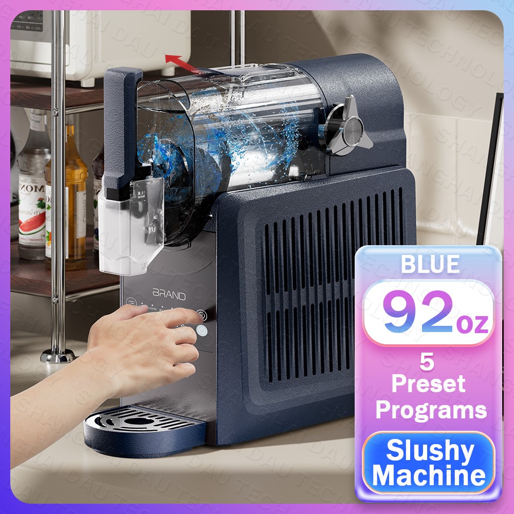 No-ice Home use 92 oz Slushy Machine Slushy Machine for Frozen Drink, Auto-Clean