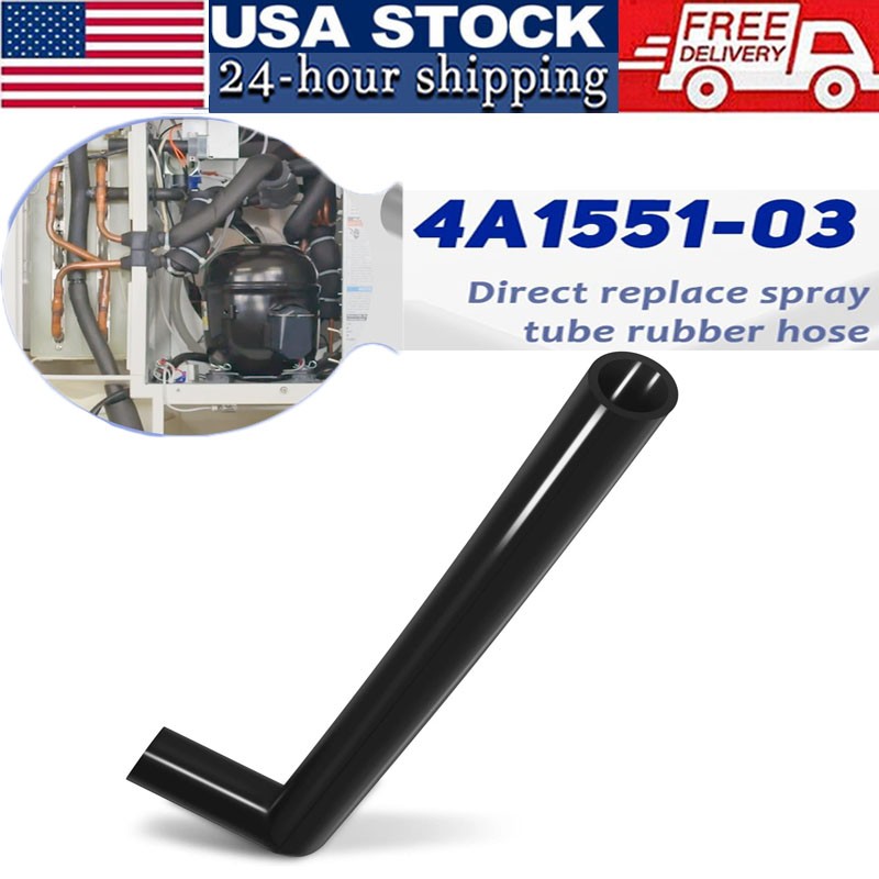 4A1551-03 Rubber Hose (C) Replacement for Hoshizaki Ice Maker Machine Spray Tube