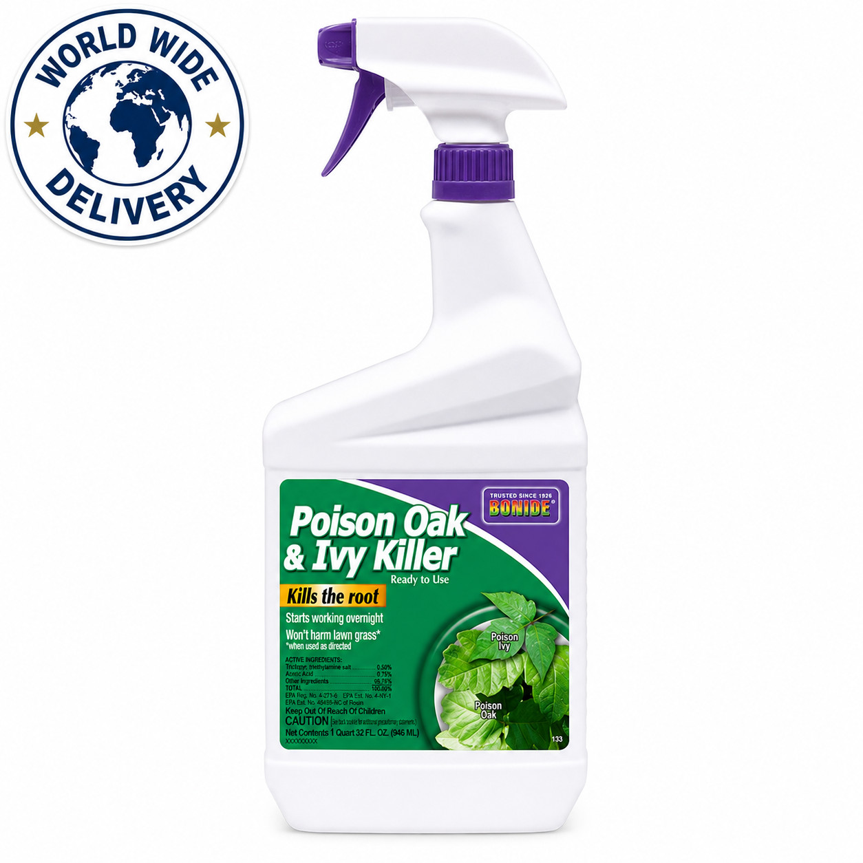 Bonide Poison Oak & Ivy Killer 32 oz Ready-to-Use Spray Root Killer Home