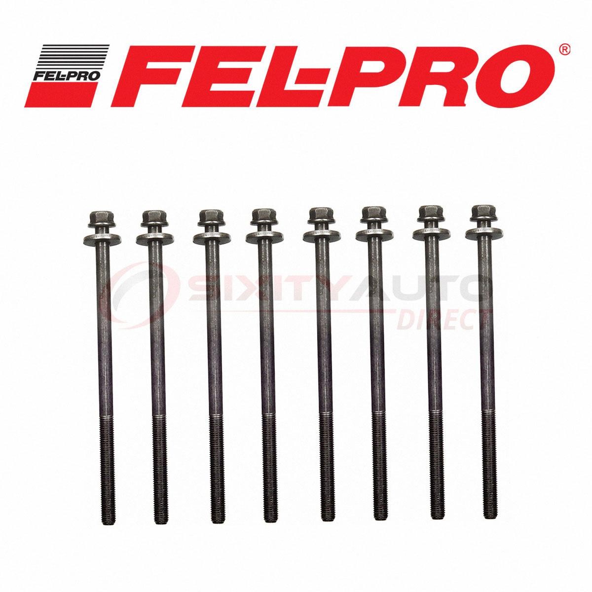 Fel-Pro Cylinder Head Bolt Set for 2004-2008 Chrysler Pacifica 3.5L 4.0L V6 ag