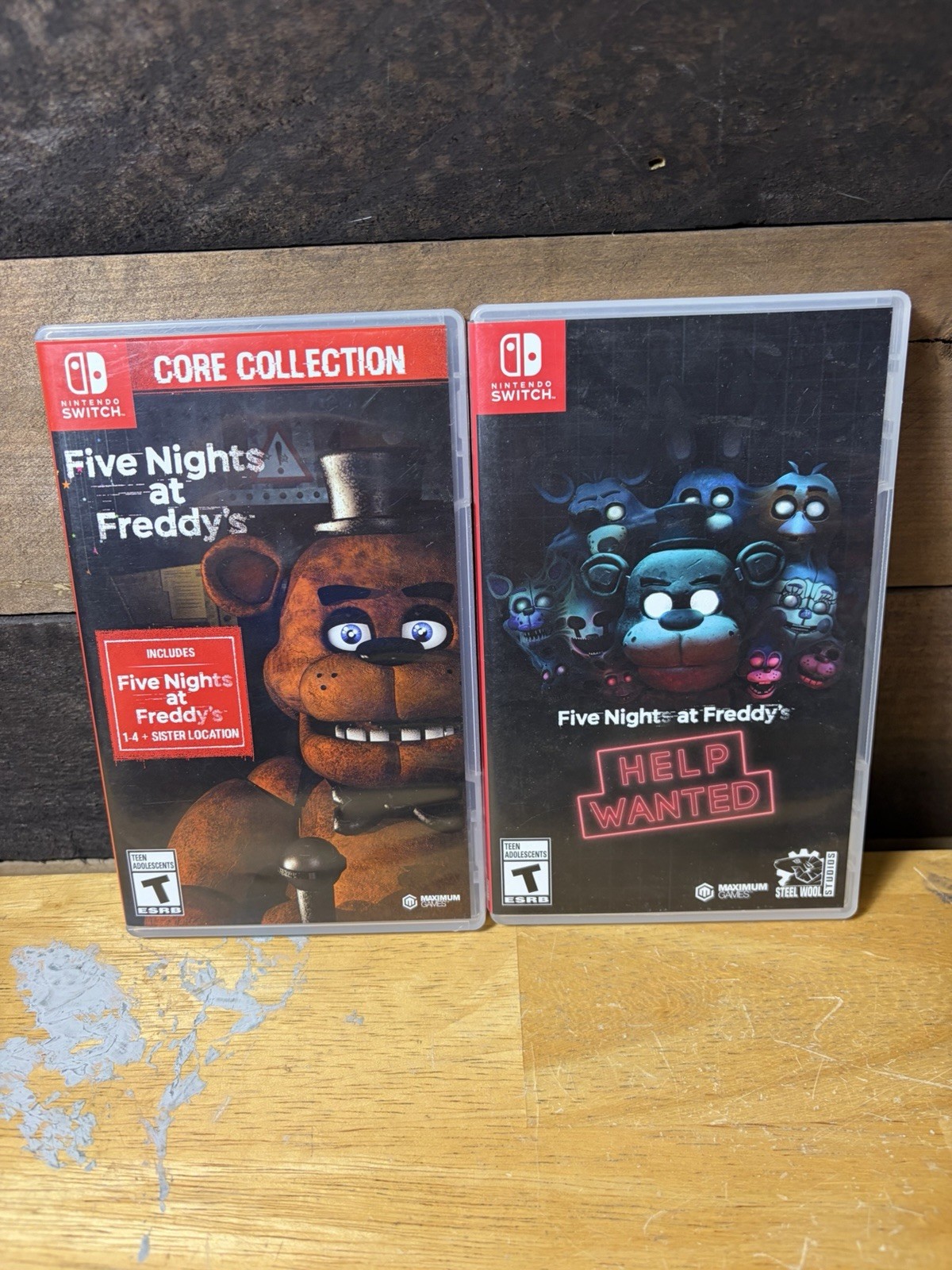 Nintendo Switch Five Nights At Freddys Cases Only Core Collection Help Wanted