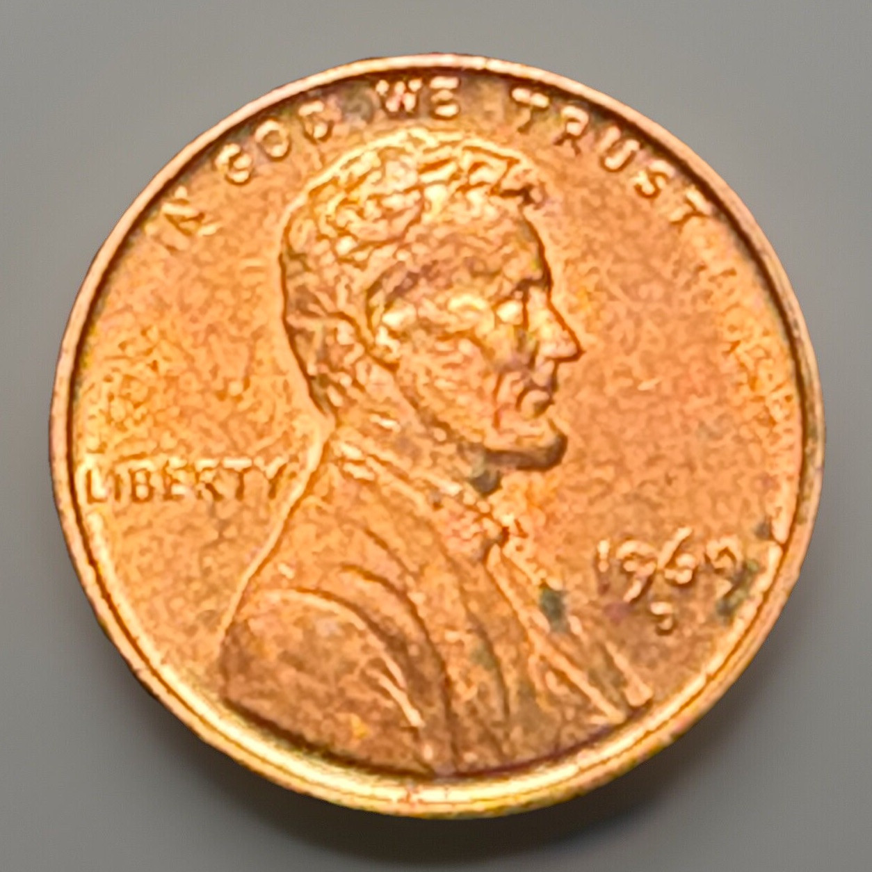 1969 D LINCOLN CENT / NO FG / VERY NICE/ CHECK IT OUT . LP003