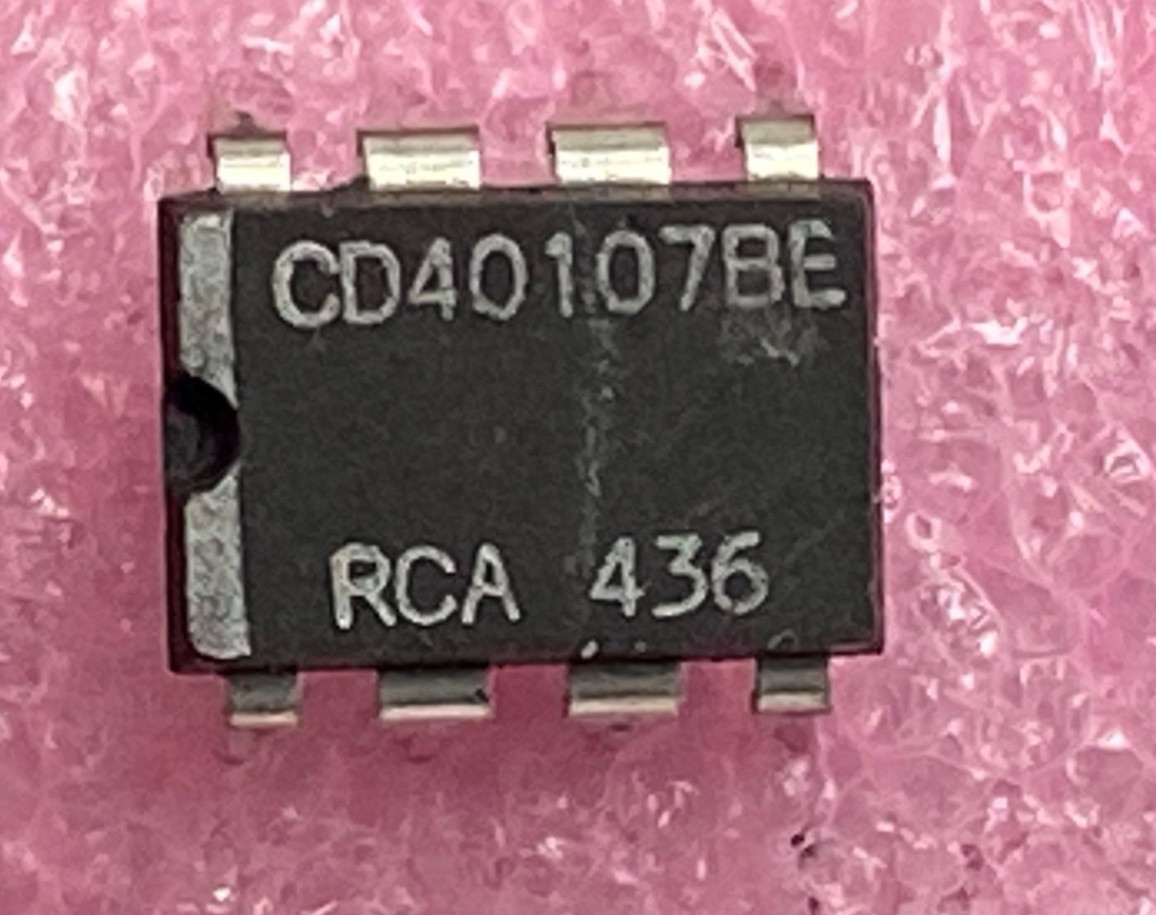 RCA CD40107BE DUAL 2-input NAND buffer/driver Integrated Circuit