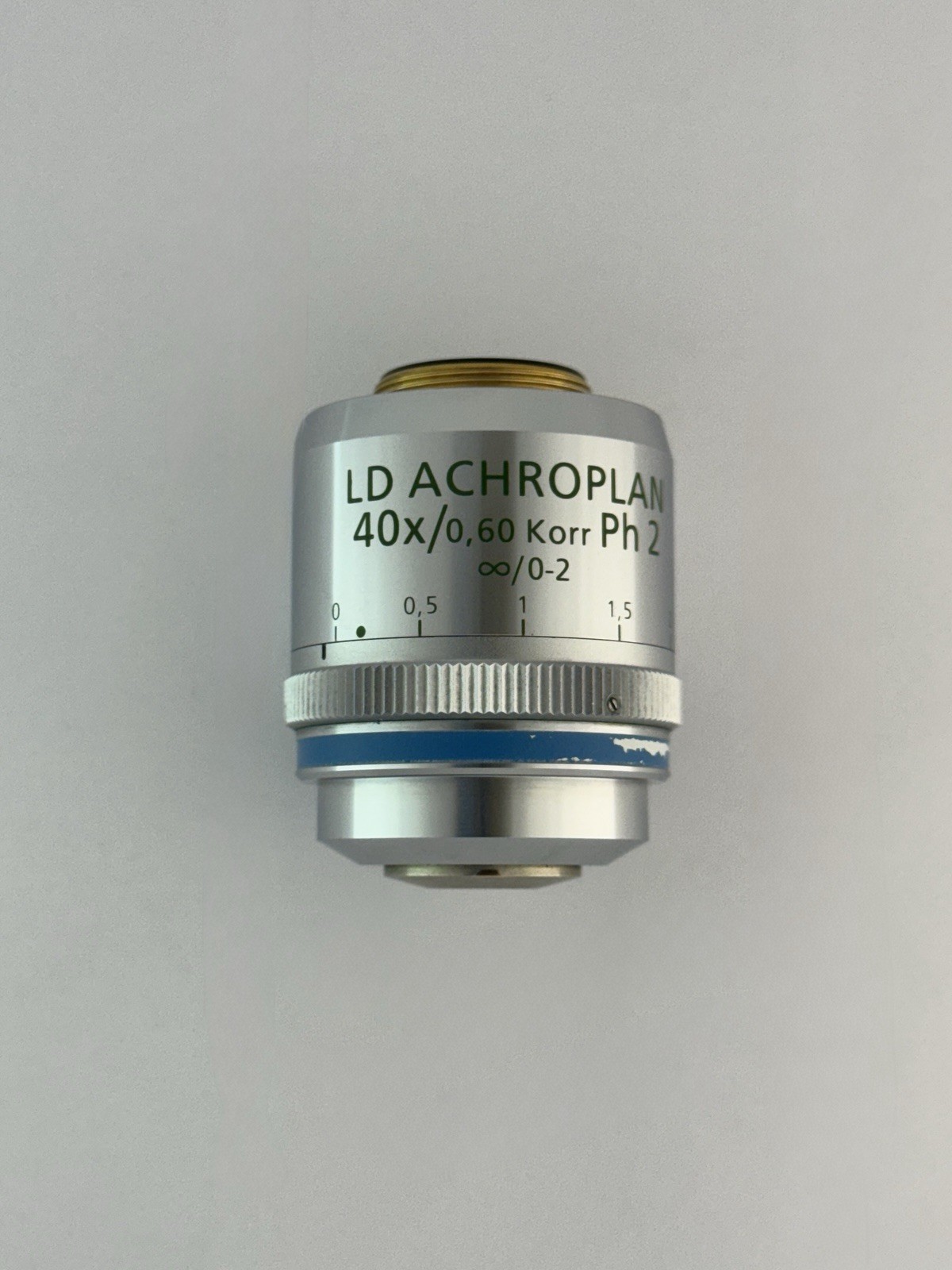 Zeiss LD Achroplan 40x/0.60 Korr Ph2 ∞/0–2 Microscope Objective Lens RMS