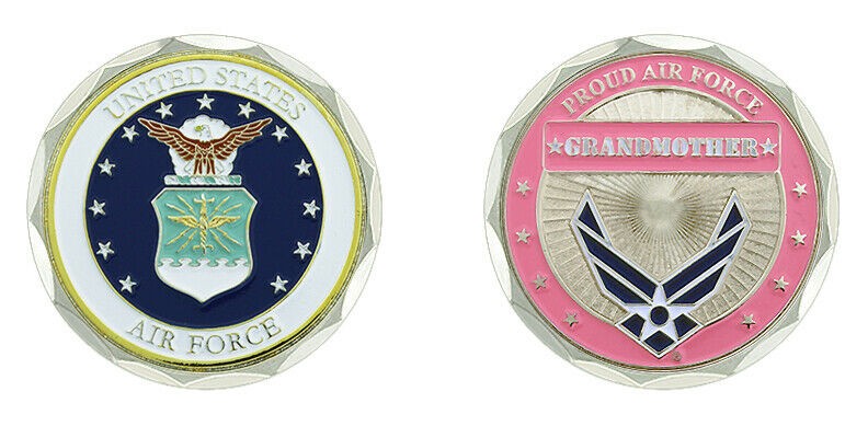 US AIR FORCE PROUD GRANDMOTHER COIN