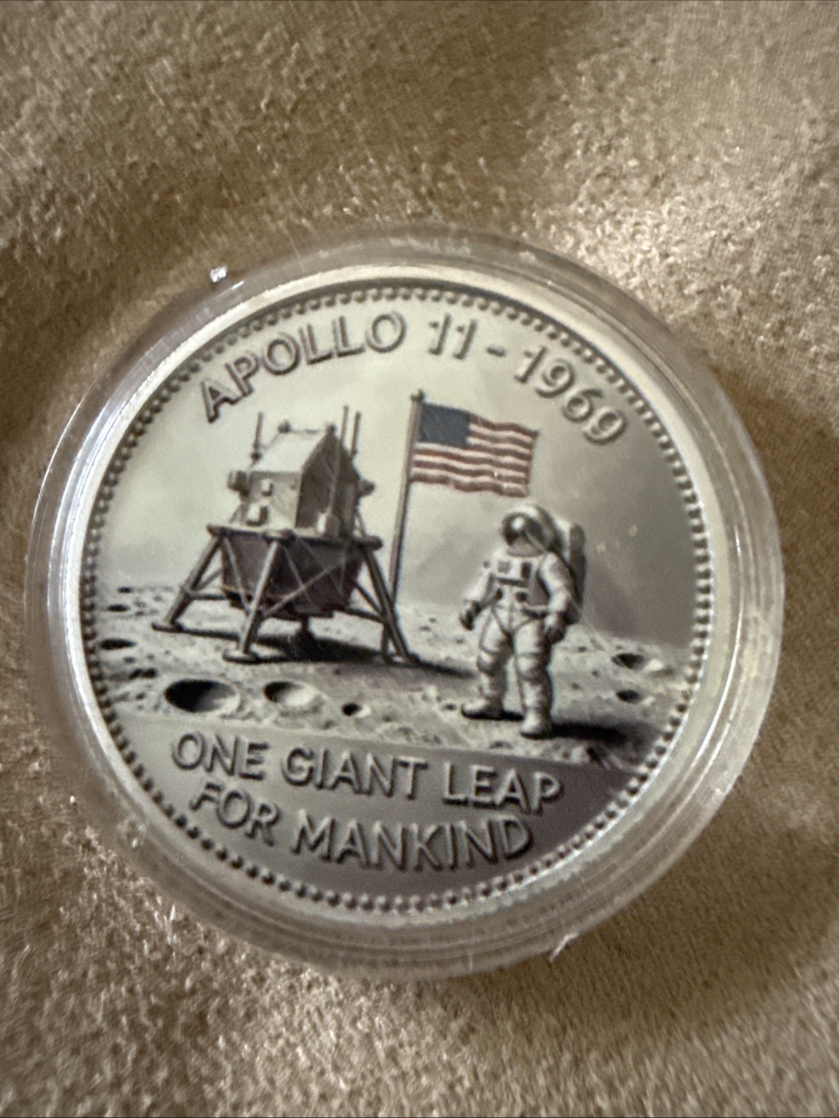 Remember This???  “One Giant Step For Mankind” - “Apollo 11” Collectible Coin