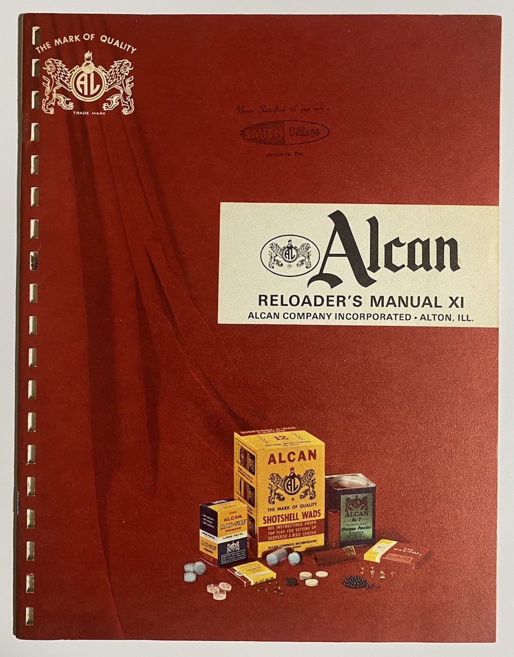 Vintage Alcan Reloader’s Manual XI - Shotgun Collectors Hunting