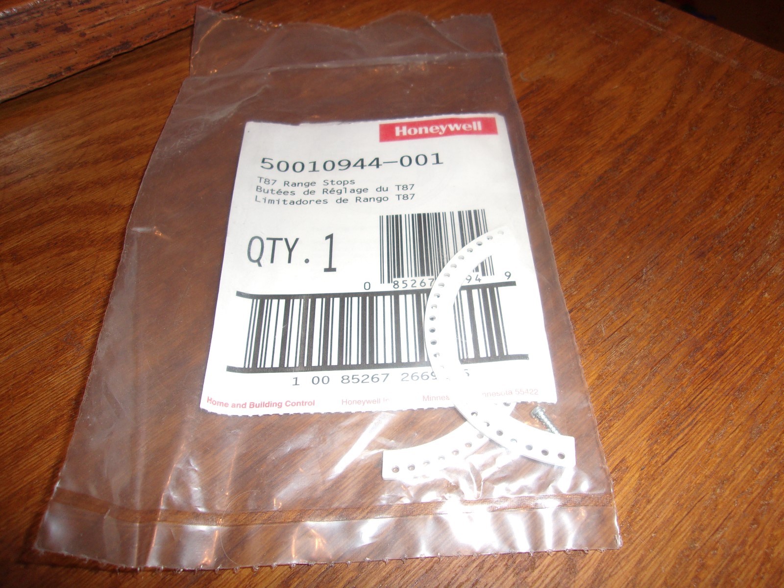 Honeywell 50010944-001 Manual Thermostat T87 Range Stops
