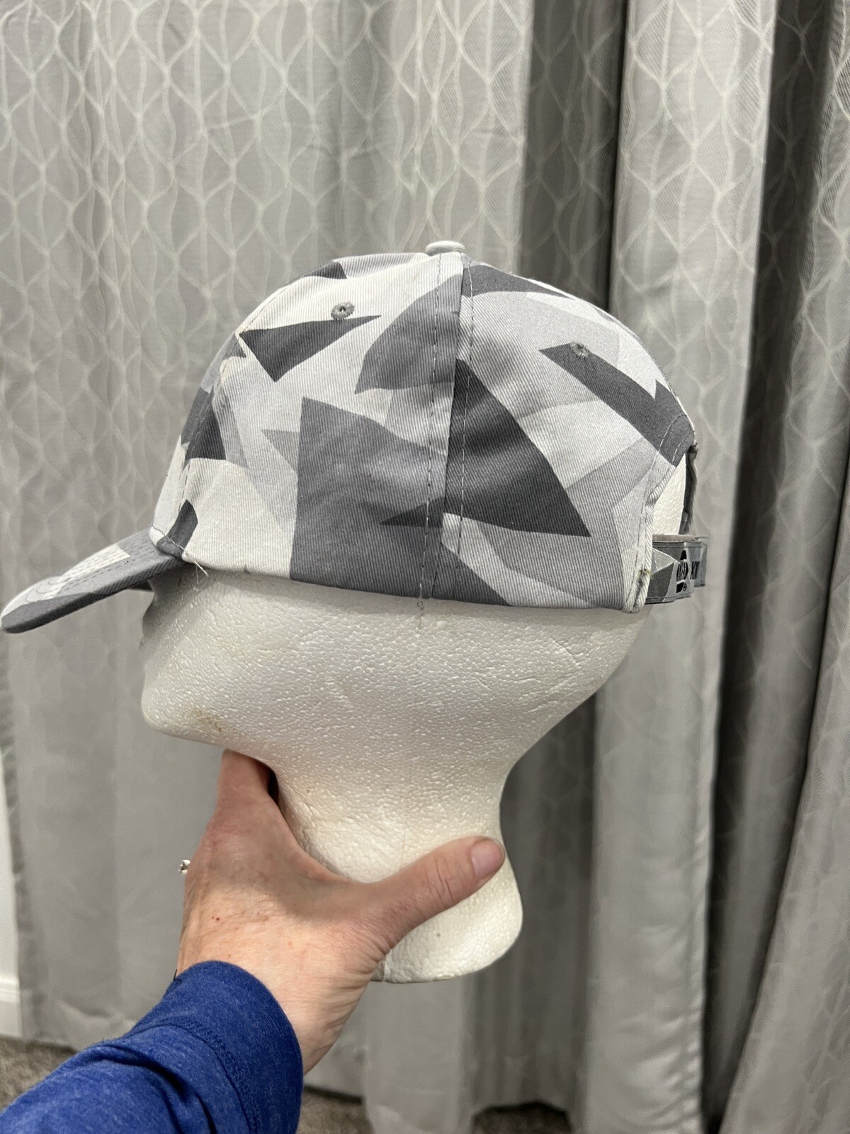 NAPA Outdoors Hat Cap Gray Camouflage