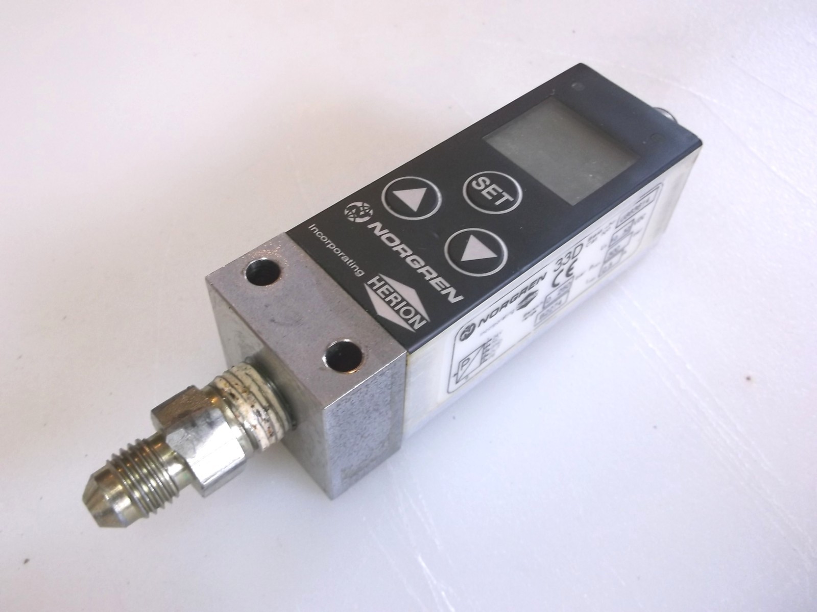 Norgren 0863614 Herion 33D Hydraulic Transducer,  10-32 VDC 0-250 Bar