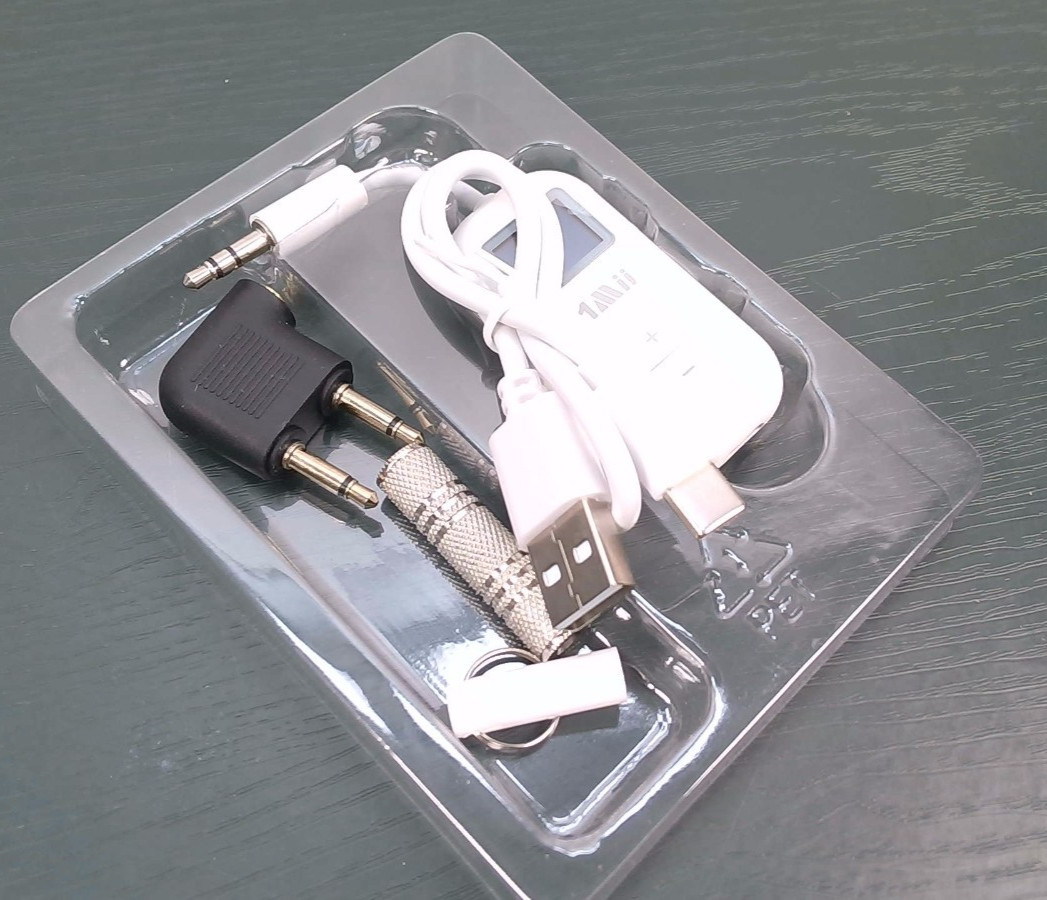 1Mii - SafeFly Dual - Bluetooth 5.3 Adapter - Bluetooth Transmitter w/Screen