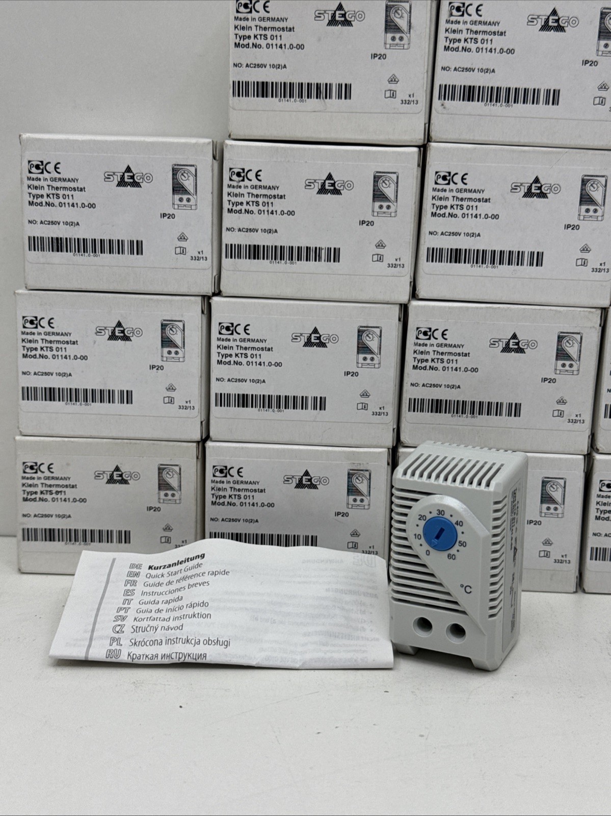 10x STEGO KTS 011 KLEIN THERMOSTAT 01141.0-00 AC250V