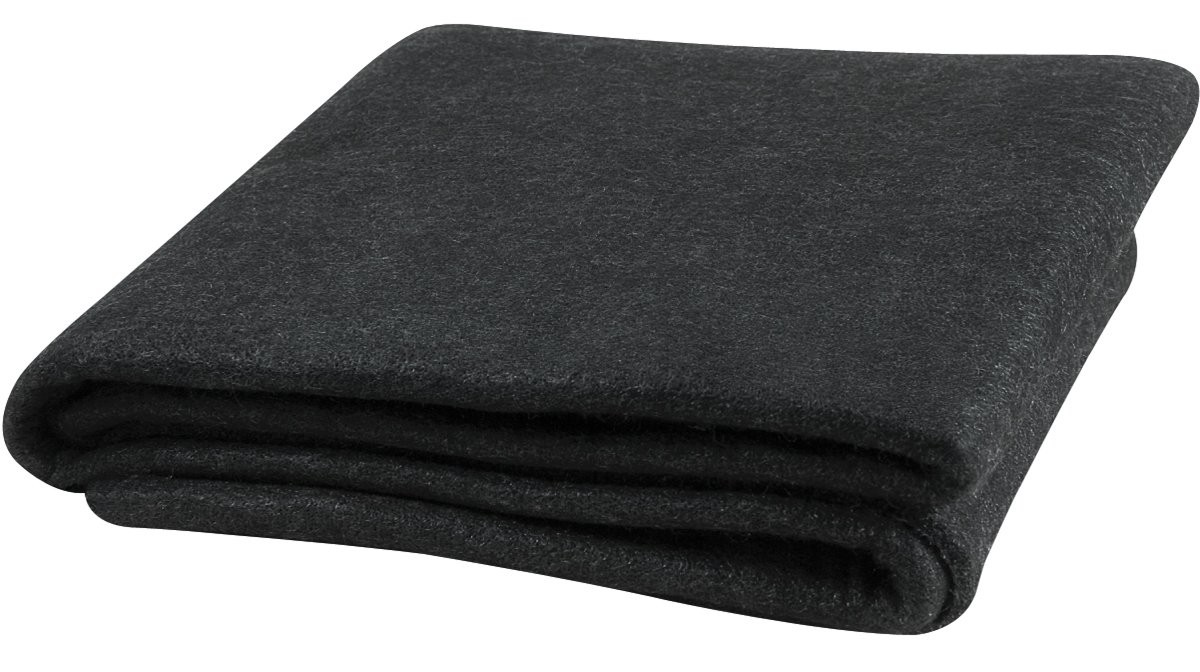 Steiner 316-3X4 Velvet Shield 16 oz Black Carbonized Fiber Welding Blanket, 3' x