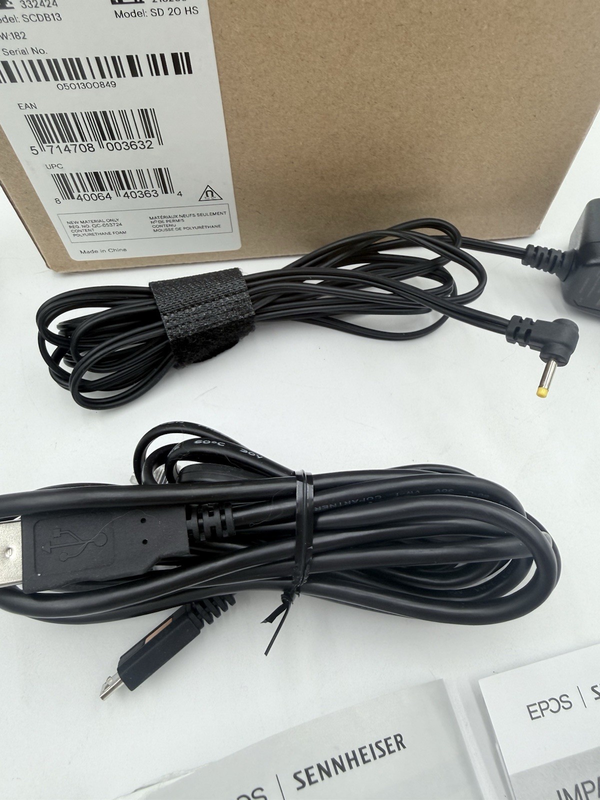 EPOS SENNHEISER IMPACT SD Pro 1 ML - wireless headset system model 1000562 - NOB