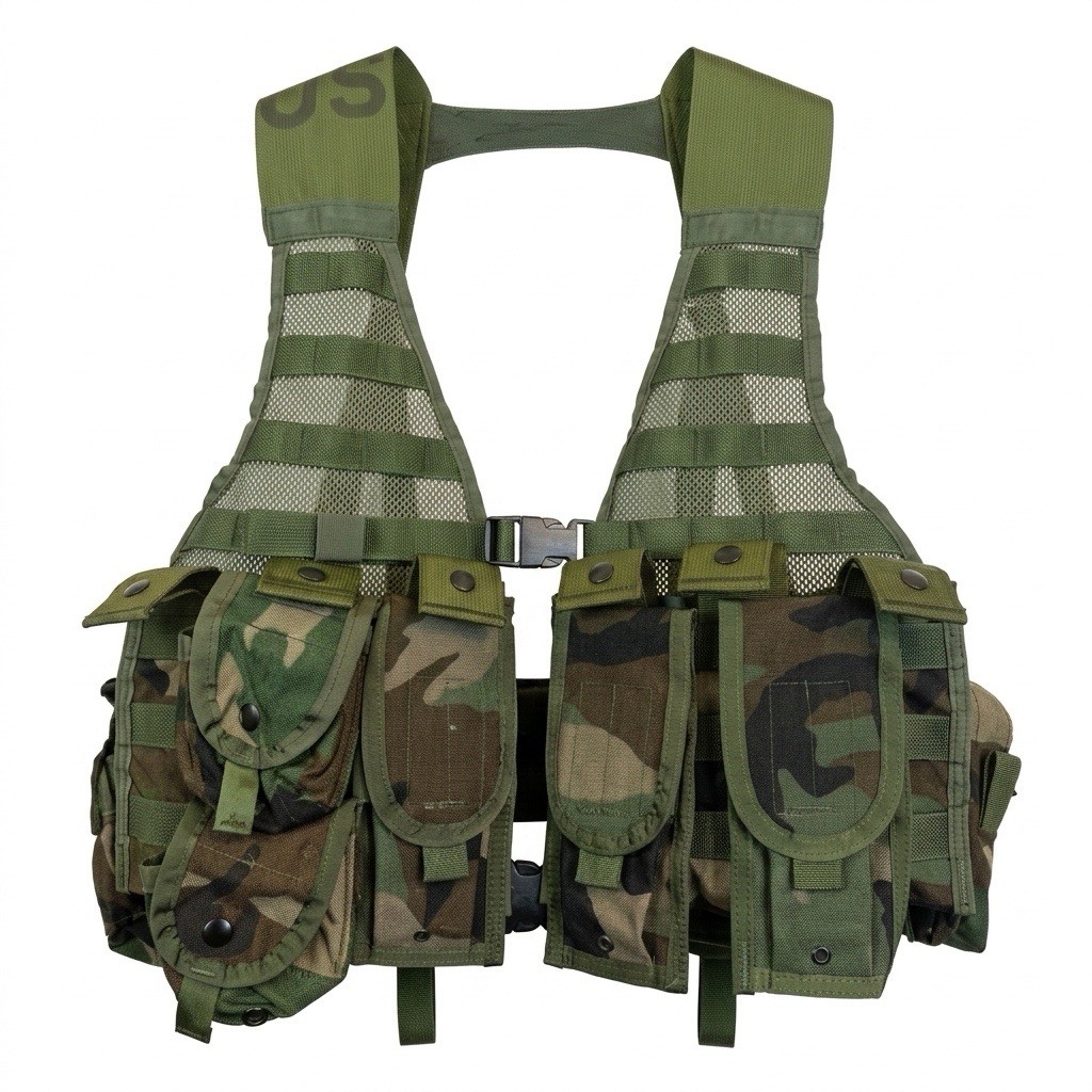 Woodland / M81 11x Piece Rifleman Kit - Fighting Load Carrier / FLC - All USGI
