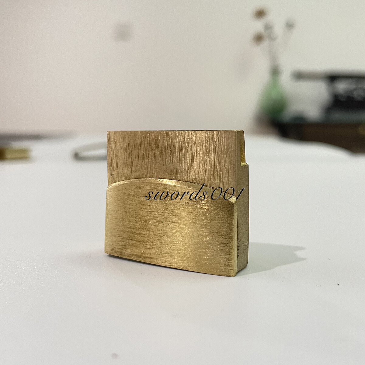Samdwich Brass Habaki Clip For Japanese Katana Sword Collar Diy Maintenance