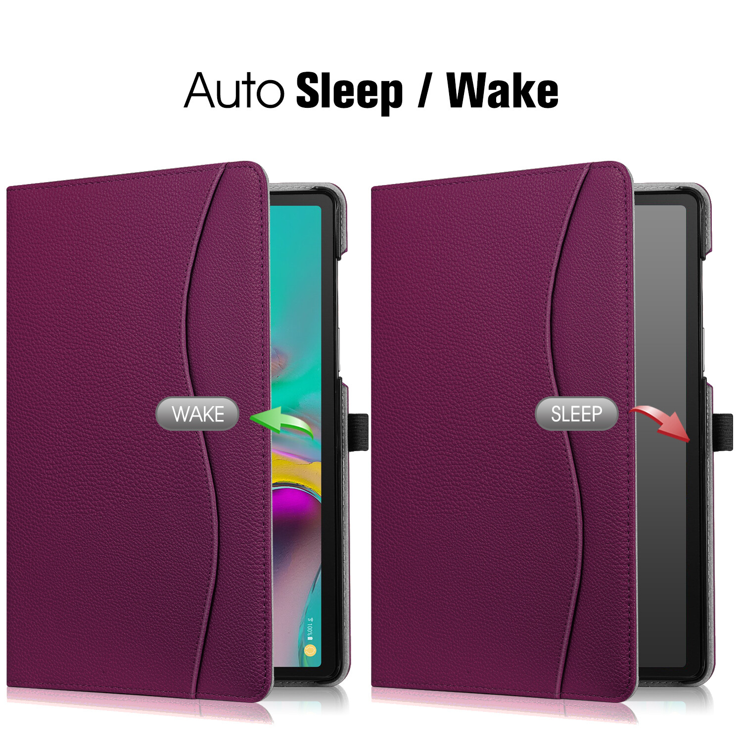 For Samsung Galaxy Tab S5e 10.5 inch 2019 Model Multi-Angle Viewing Stand Case