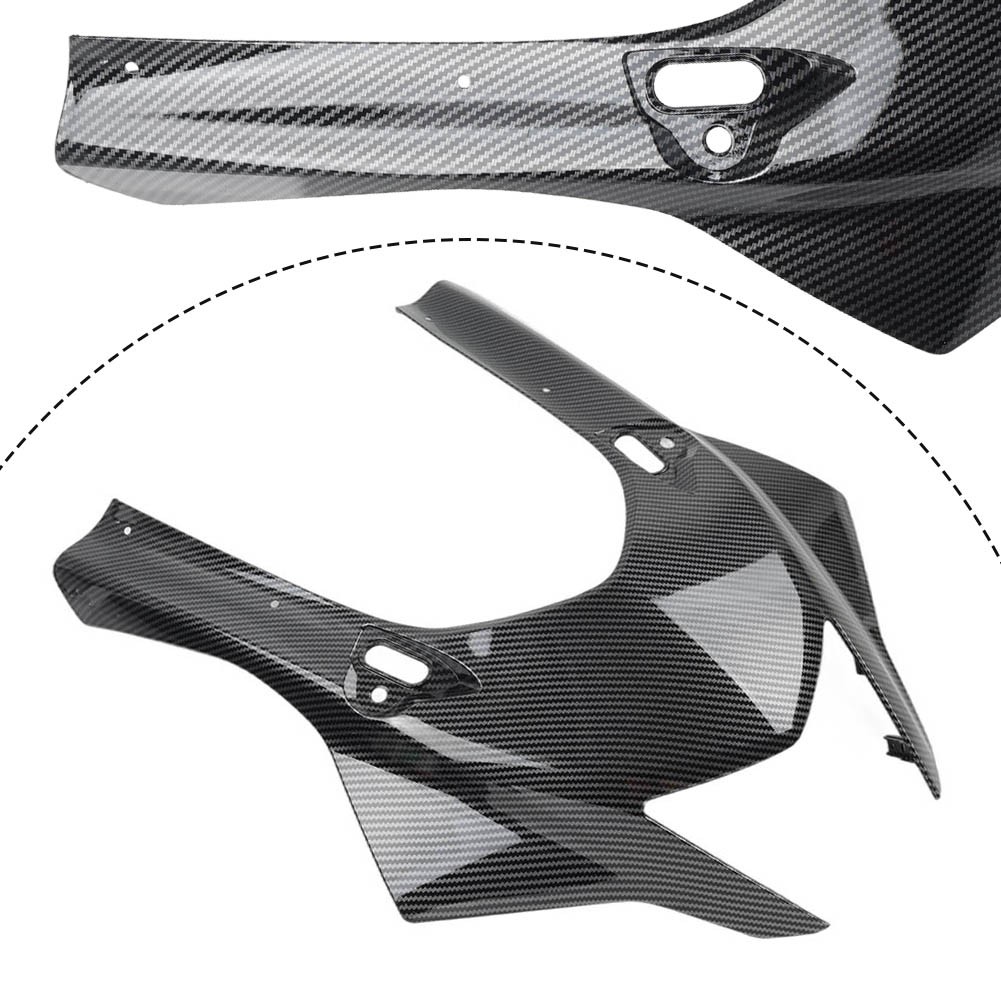 Carbon Fiber Front Headlight Cover Fairing Panel For YAMAHA YZF R7 2021-2024
