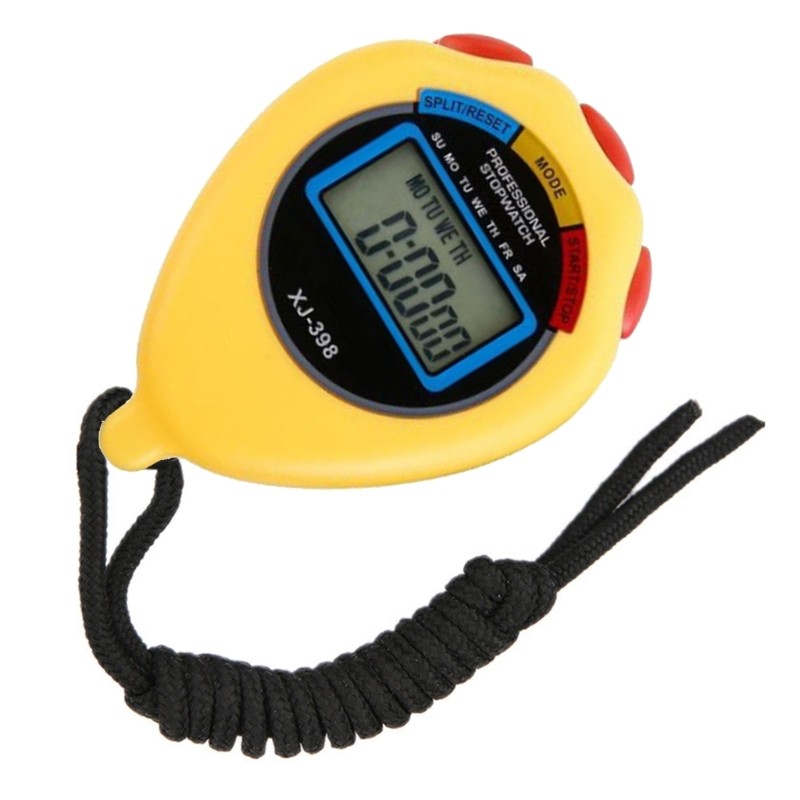 High Precisions Digital Stopwatches With Double Timer Waterproof Design For