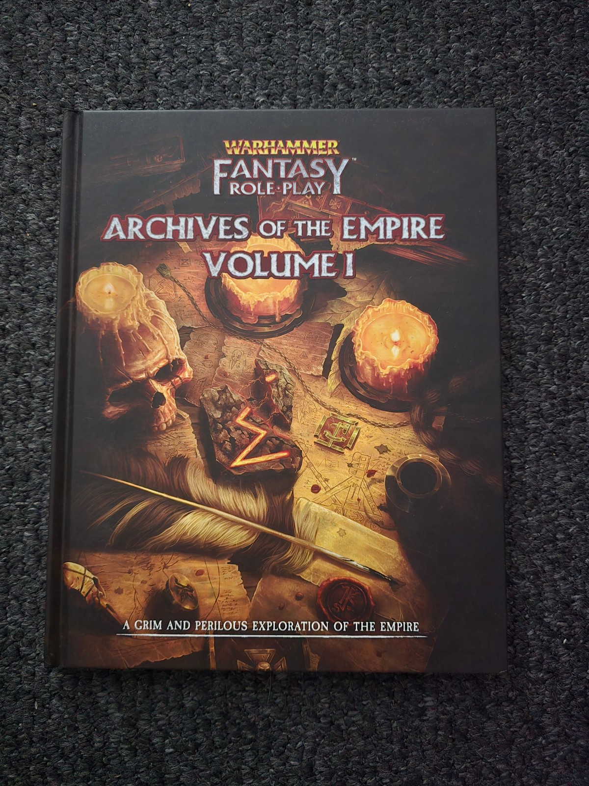 Warhammer Fantasy Roleplay: Archives of the Empire Vol I - Hardcover (New)