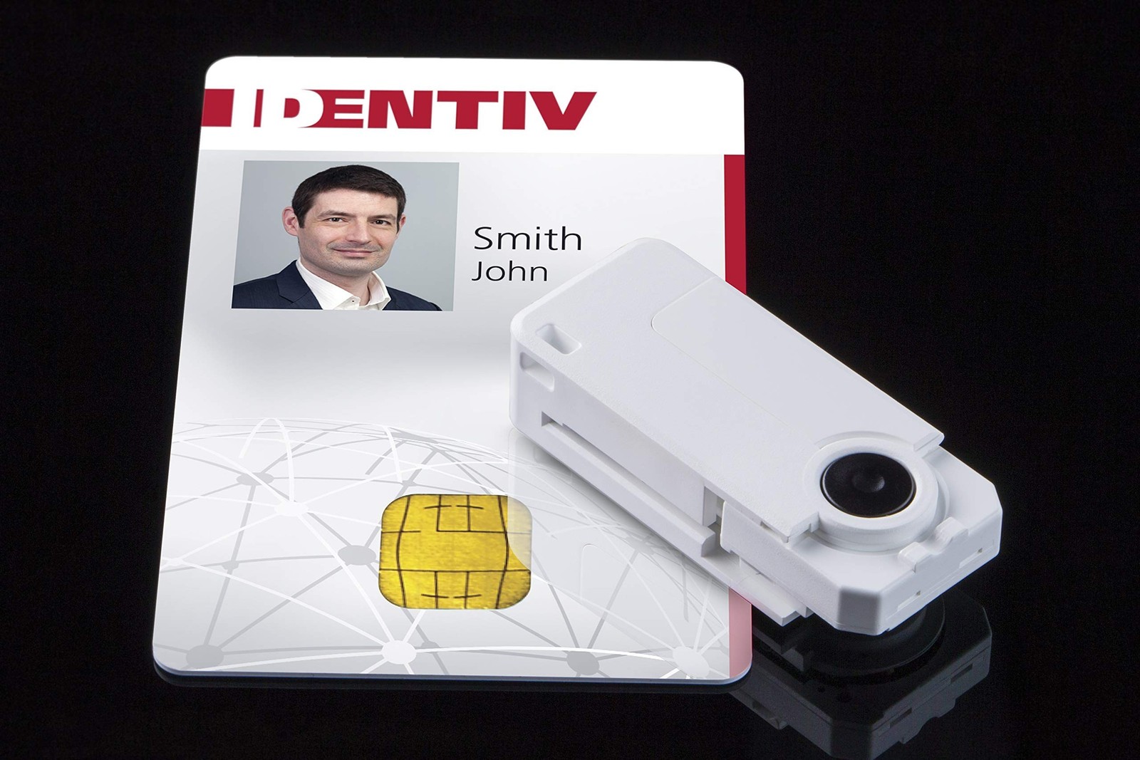 SCR3500 Smartfold Smart Card Reader | ISO7816 compliant reader with USB and S...