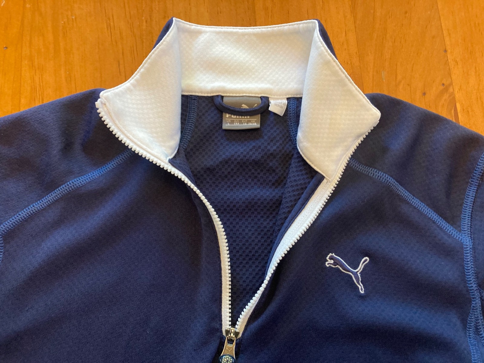 Puma Golf 1/4 Zip Pullover Youth there are 4 different styles