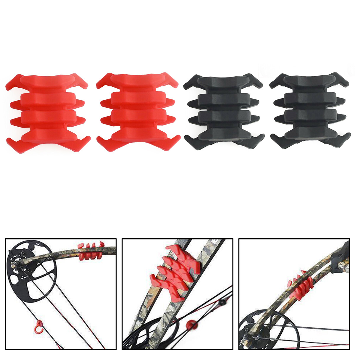 Stabilizer Quad Dampener 2X Limbsaver Split Compound Bow Limb Super Vibration US