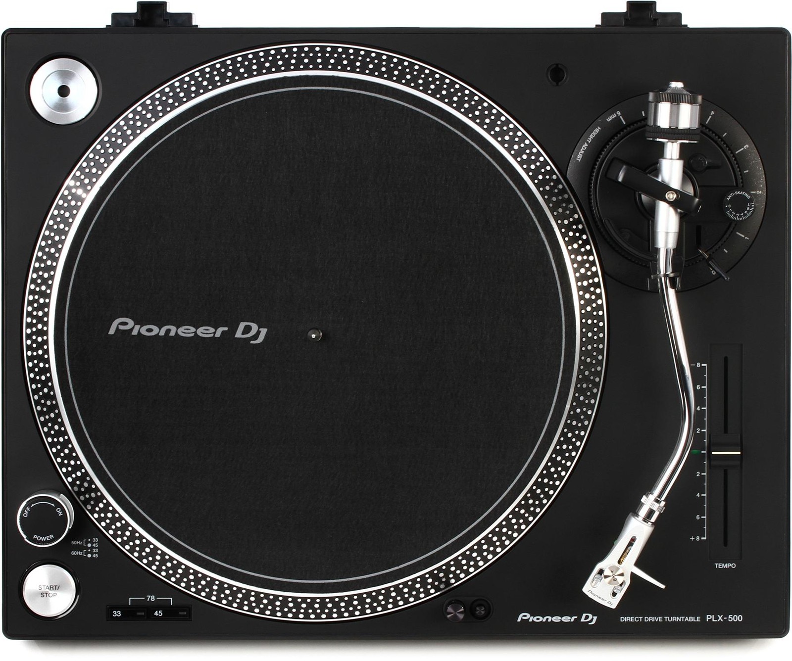 Pioneer DJ PLX-500 Direct Drive Turntable (5-pack) Bundle