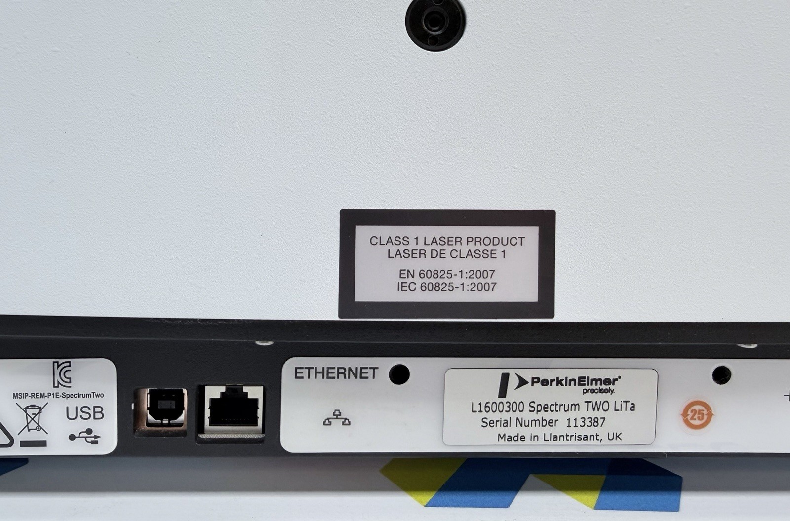 Perkin Elmer Spectrum Two FTIR Spectrometer UATR Two