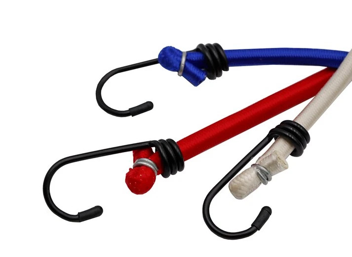 GRIP Elastic 12" 18" 24" Bungee Strap Set with Hooks (6pc - 3 size) Ships Free.