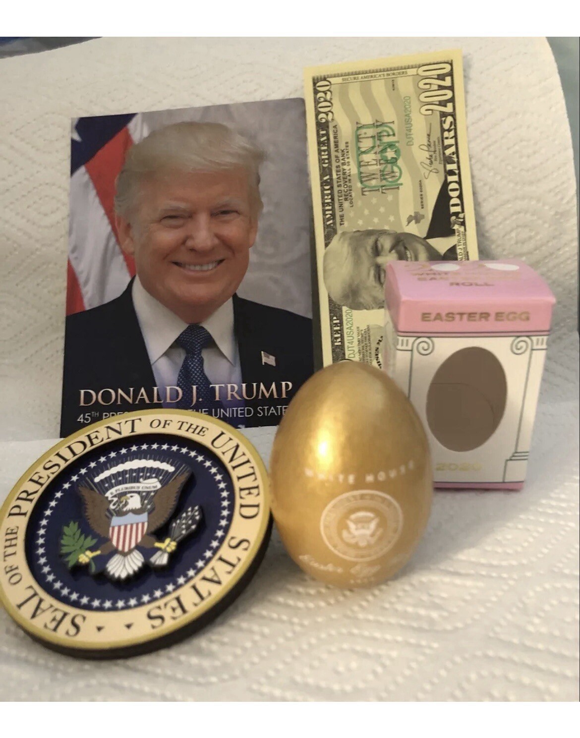 TRUMP WHITE HOUSE Signature CHALLENGE COIN 2025 INAUGURATION REPUBLICAN MAGA GOP
