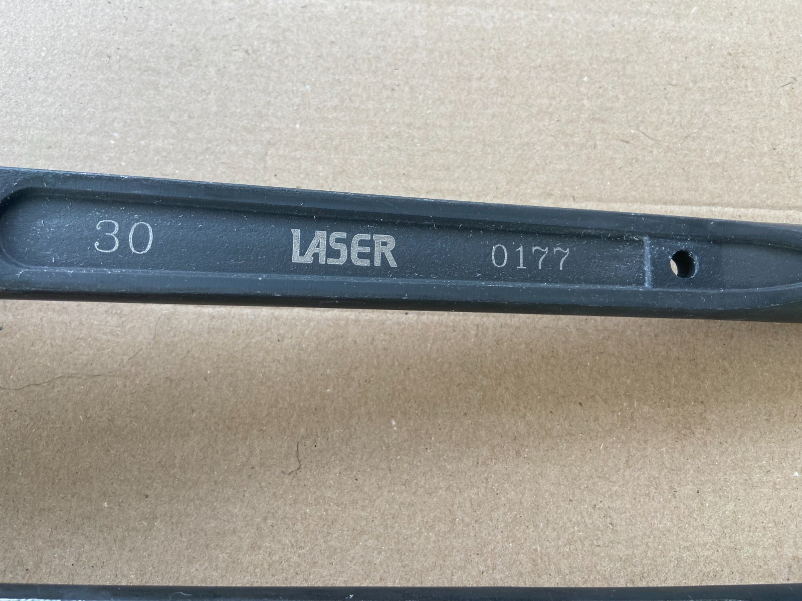 Laser 0177 Ratchet Socket Podger Spud Spanner 24 x 30 mm Scaffold Steel Erecting