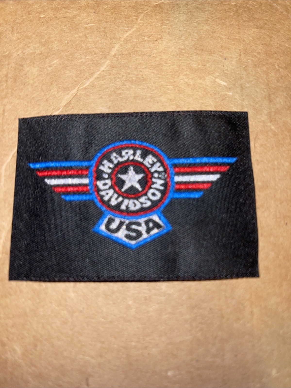 4 Small Harley Patches For Coat Or Vest