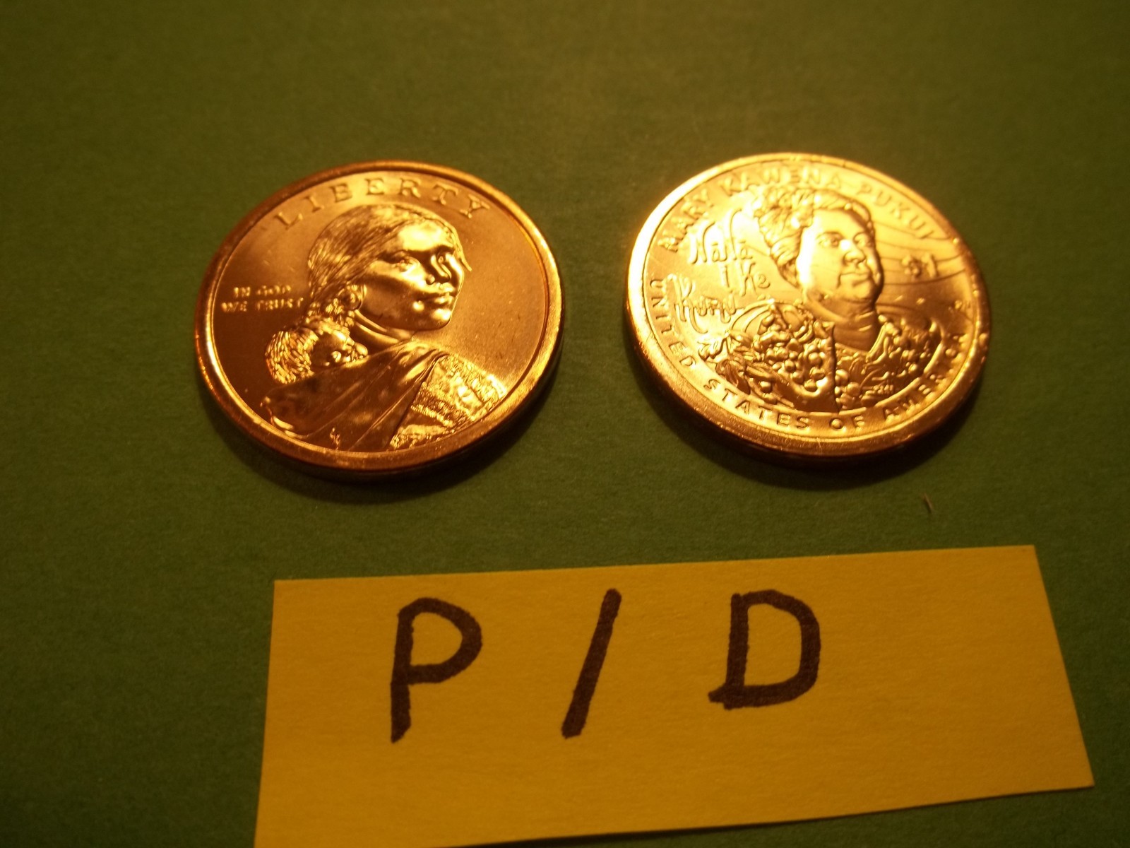 Native American Dollar Set  2025  P, D Unc.
