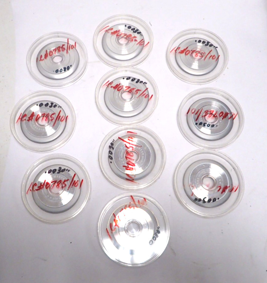 WINTER MICRODICE DIAMOND DICING SAW BLADES T=75 X =750 P LOT OF 10, NOS